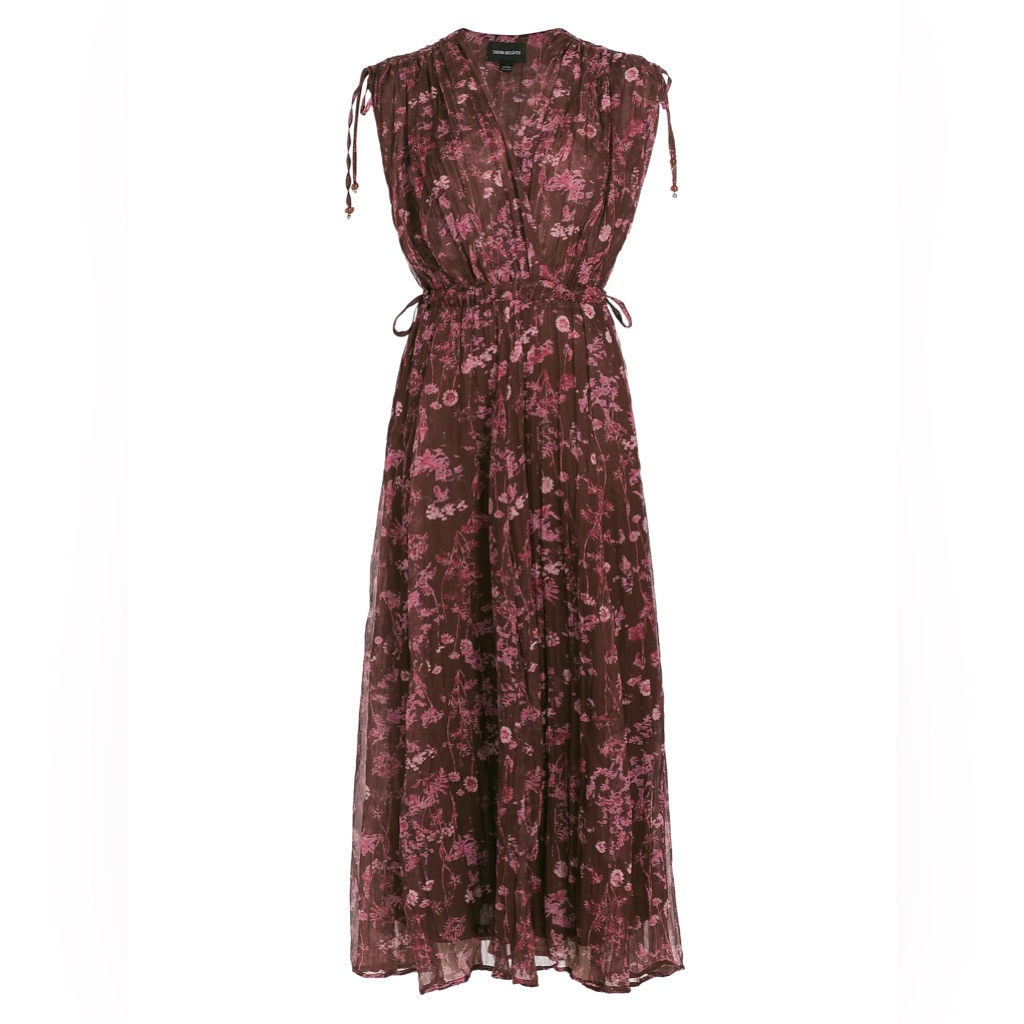 Sabina Musyev Pollonia Floral Cocktail Dress